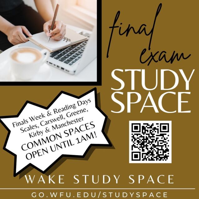 Need somewhere to study?